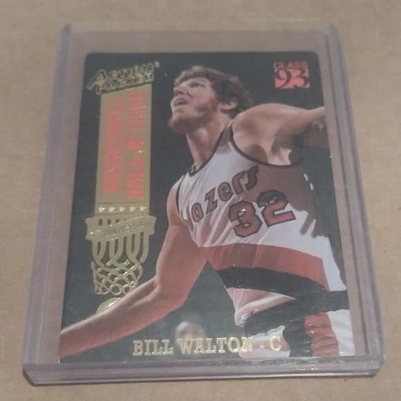NEW!💯 BILL WALTON HALL OF FAME OLD SCHOOL BLAZERS BASKETBALL CARD WITH CASE! - Picture 16 of 16